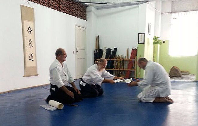 Treino Mensal Jun 2014 e entrega de diplomas shodan