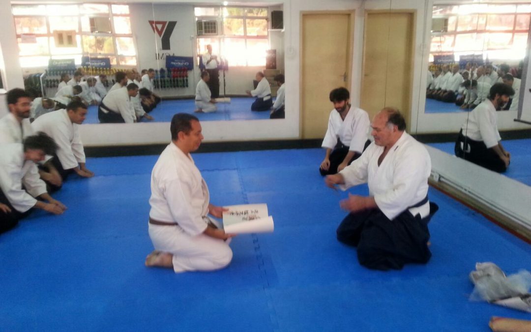 Treino Mensal ACM dia 14.05.2016 entrega do Diploma Shodan do aluno Reginaldo